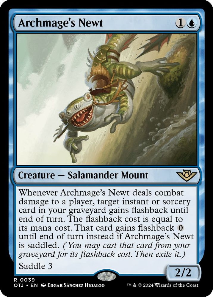 Archmage's Newt · 39 · OTJ · Non-foil