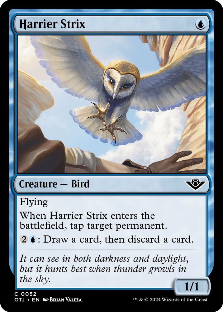 Harrier Strix · 52 · OTJ · Non-foil