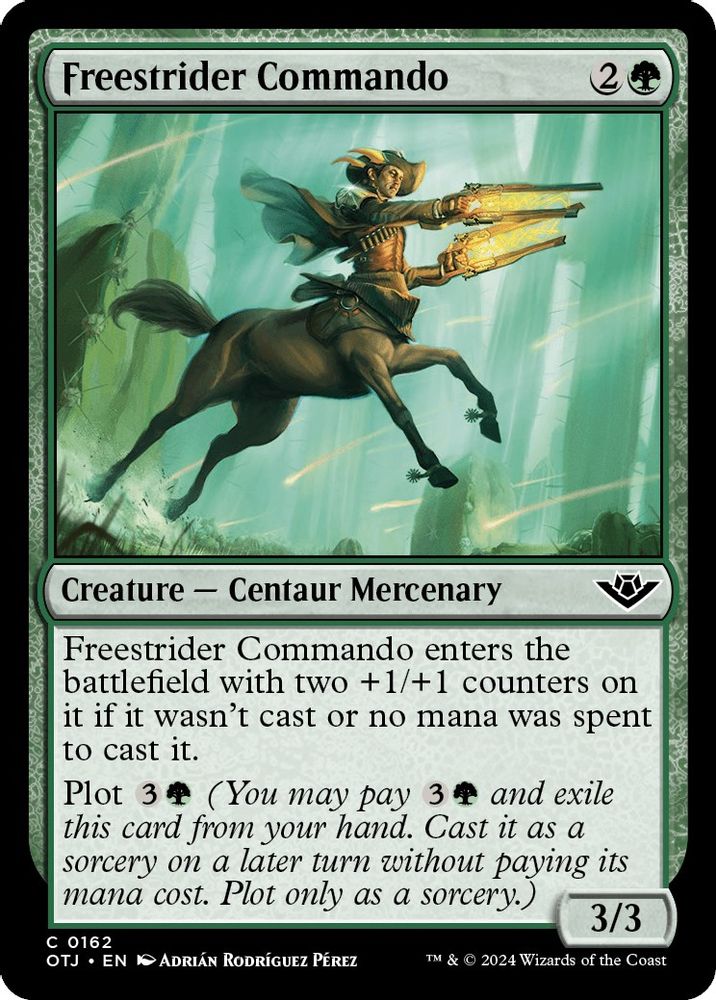 Freestrider Commando · 162 · OTJ · Non-foil