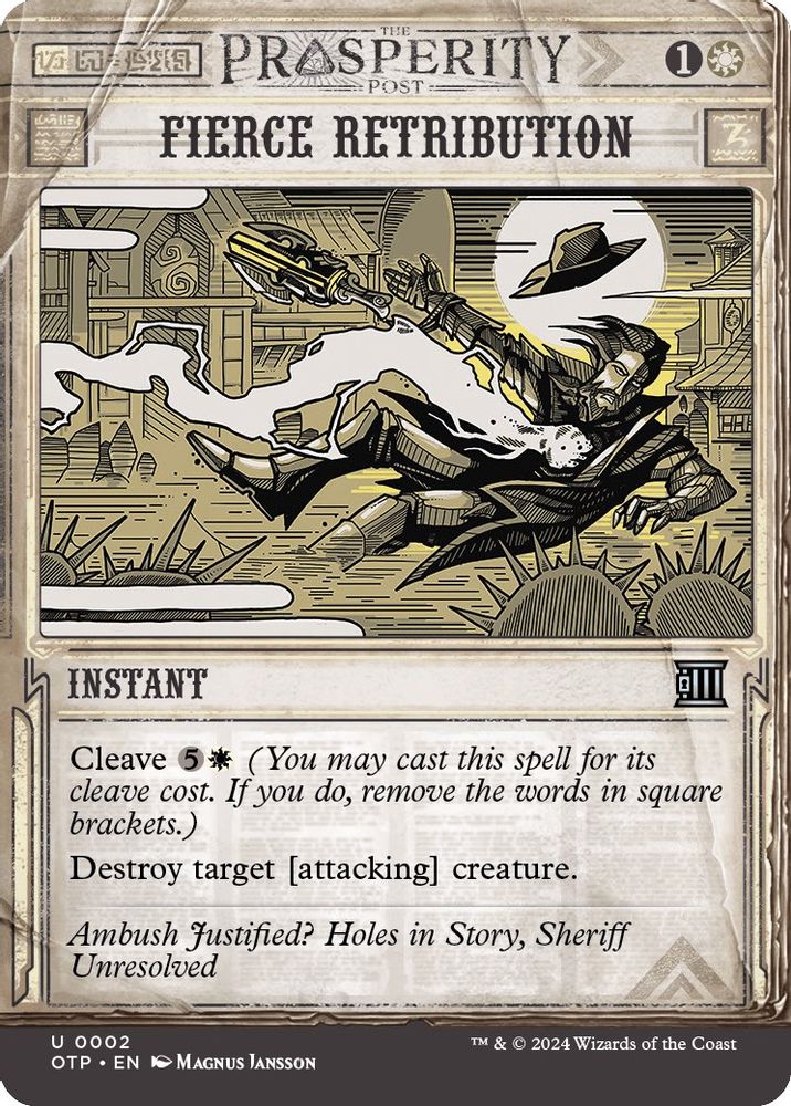 Fierce Retribution · 2 · OTP · Non-foil