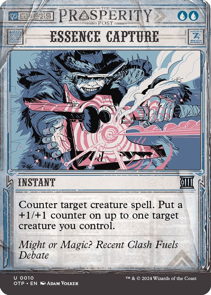 Essence Capture · 10 · Outlaws of Thunder Junction: Breaking News · Non-foil