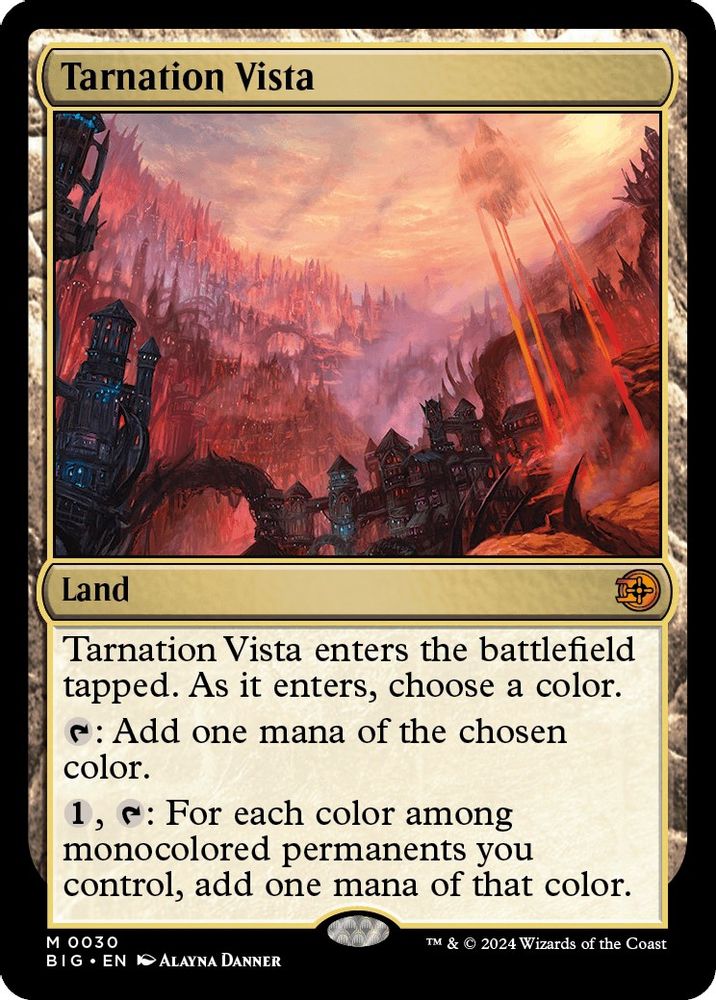 Tarnation Vista · 30 · BIG · Non-foil