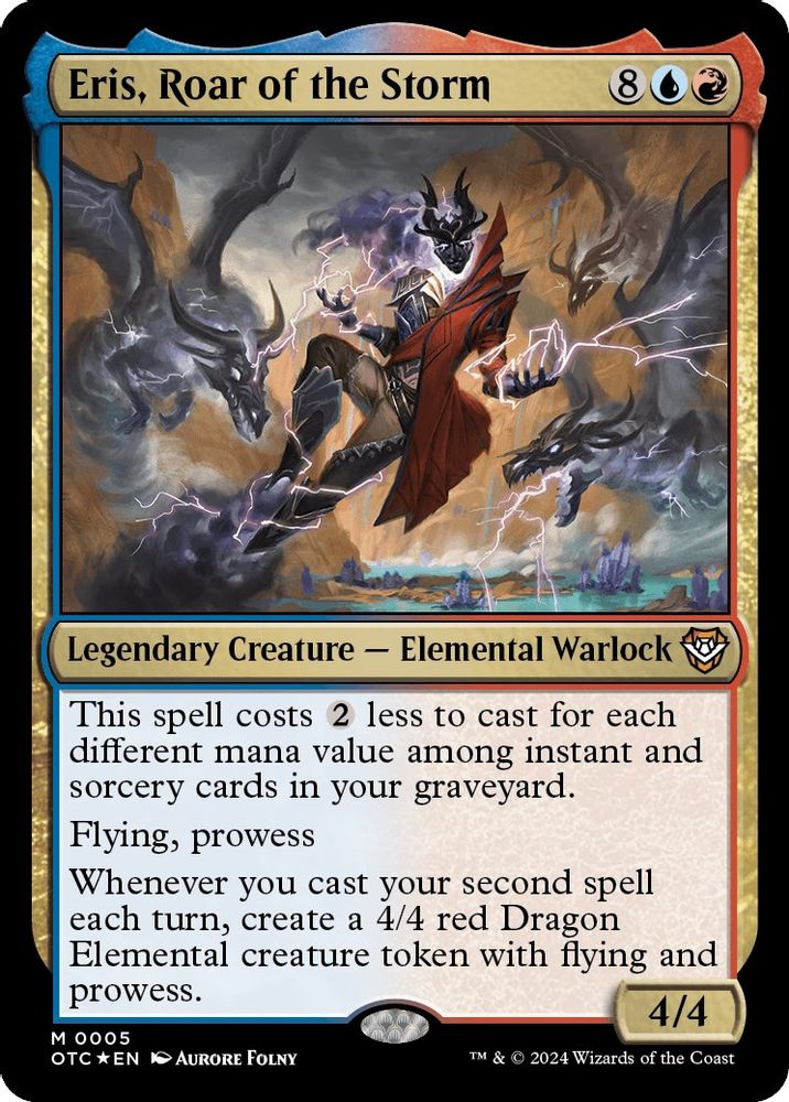 Eris, Roar of the Storm · 5 · OTC · Foil