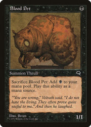 Blood Pet · 109 · Tempest · Non-foil