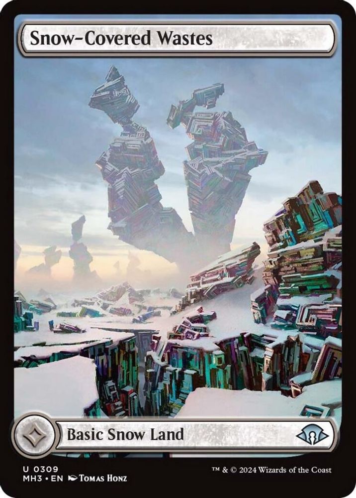 Snow-Covered Wastes (0309) · 309 · Modern Horizons 3 · Non-foil