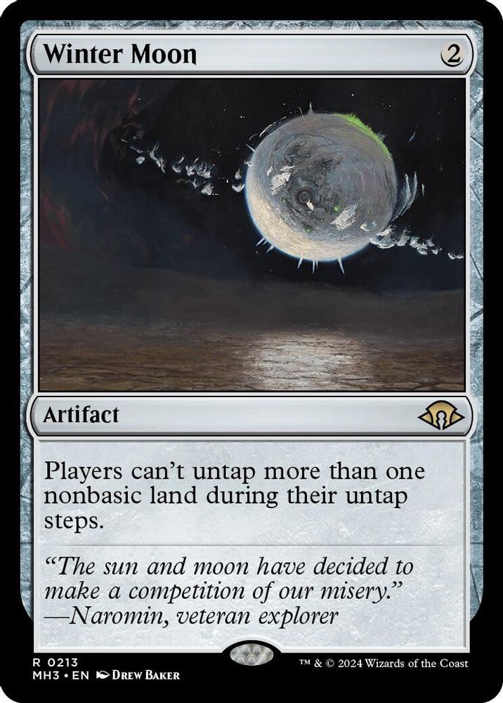Winter Moon · 213 · Modern Horizons 3 · Non-foil