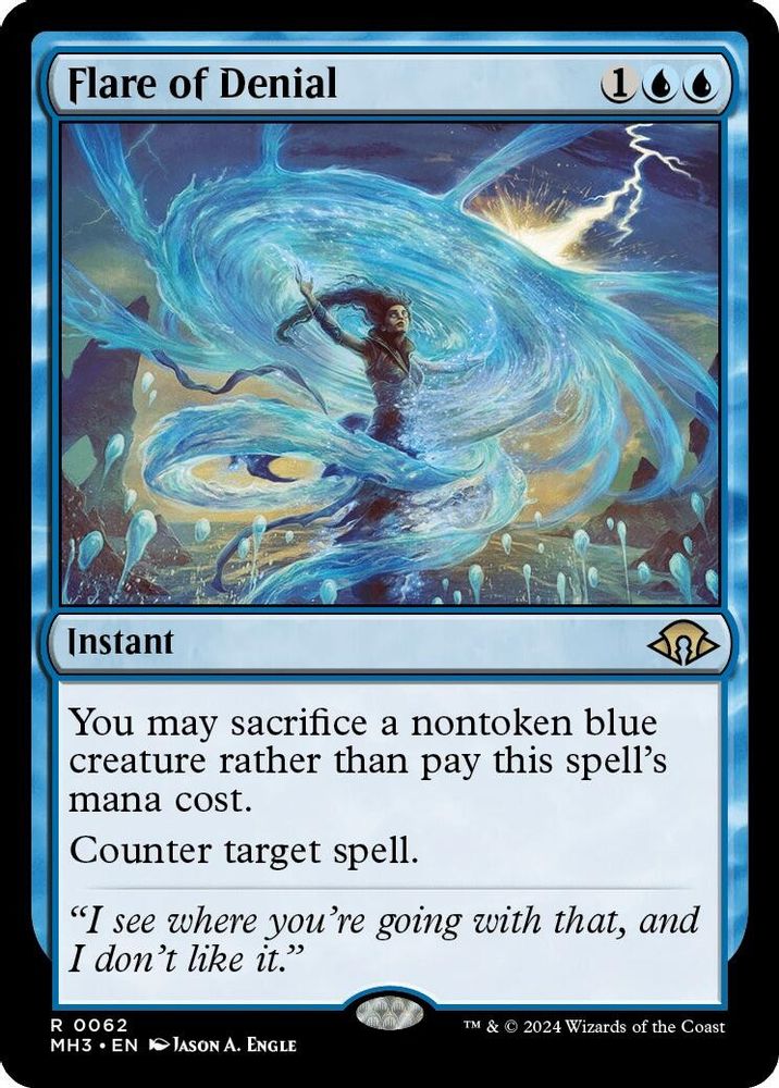 Flare of Denial · 62 · Modern Horizons 3 · Non-foil