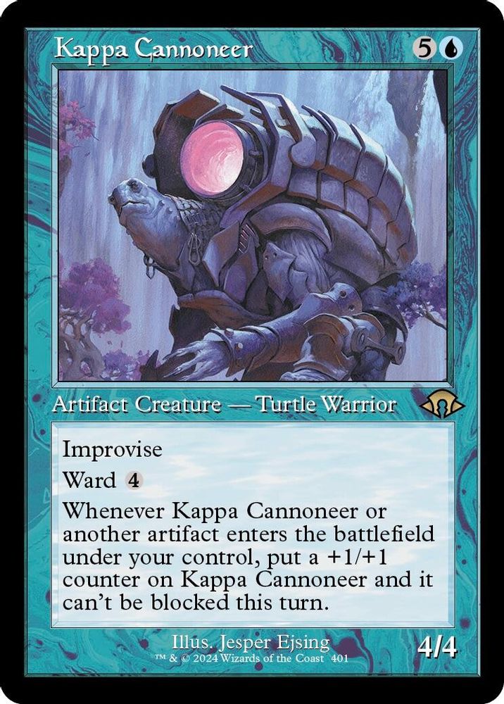 Kappa Cannoneer (Retro Frame) · 401 · Modern Horizons 3 · Non-foil