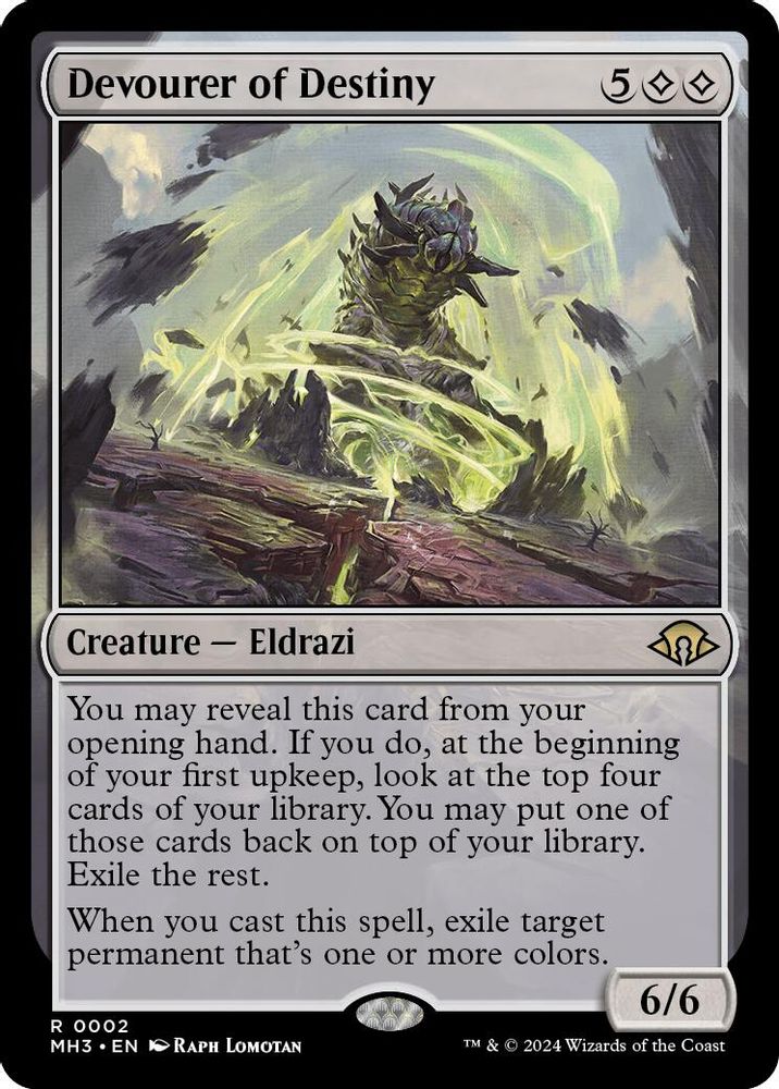 Devourer of Destiny · 2 · Modern Horizons 3 · Non-foil