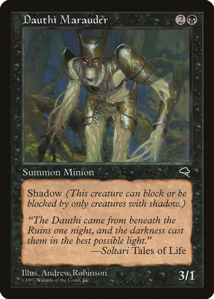 Dauthi Marauder · 123 · Tempest · Non-foil