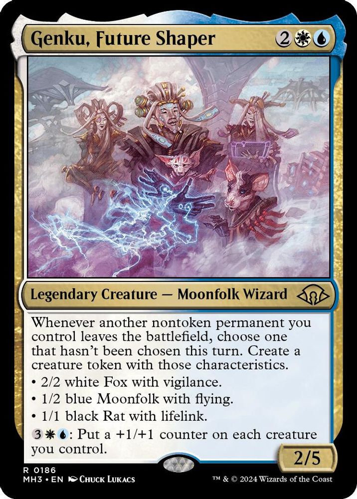 Genku, Future Shaper · 186 · Modern Horizons 3 · Non-foil