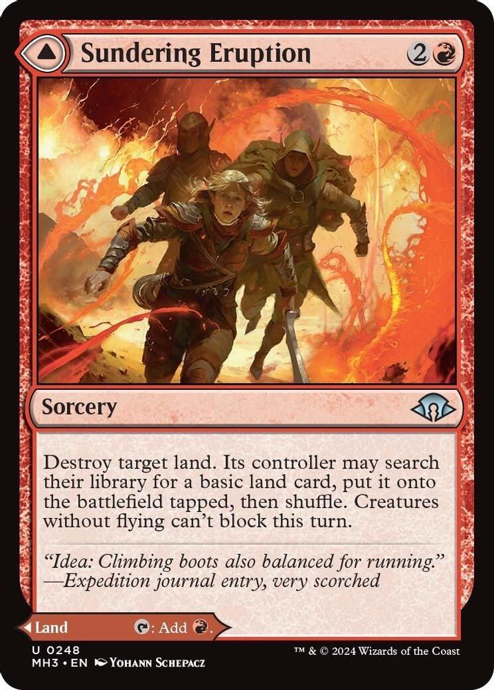 Sundering Eruption · 248 · Modern Horizons 3 · Non-foil