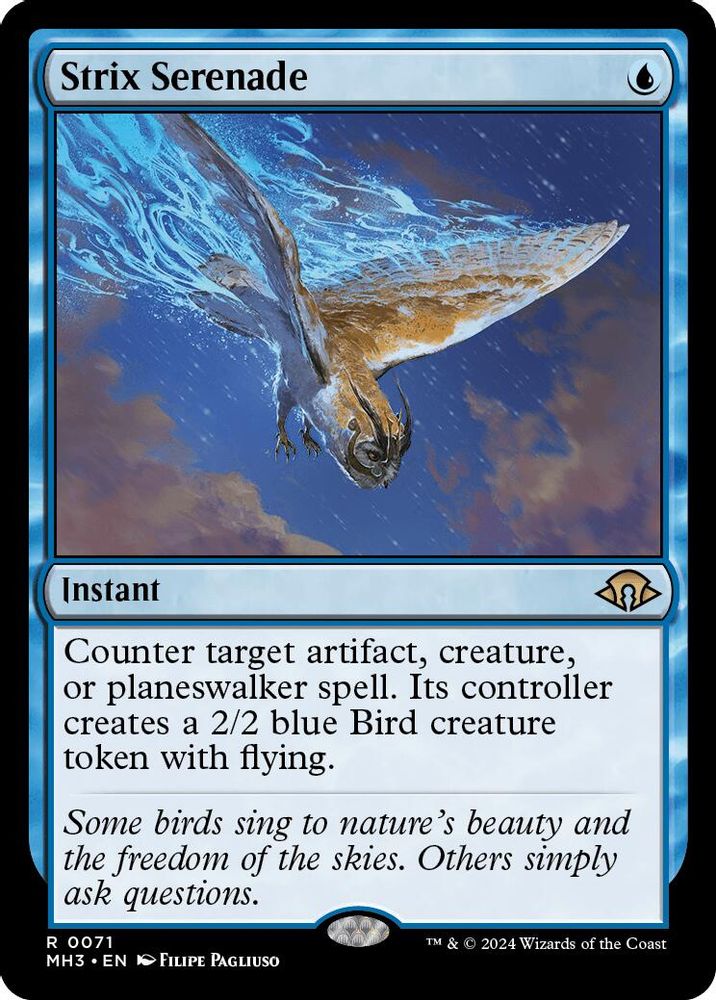Strix Serenade · 71 · Modern Horizons 3 · Non-foil