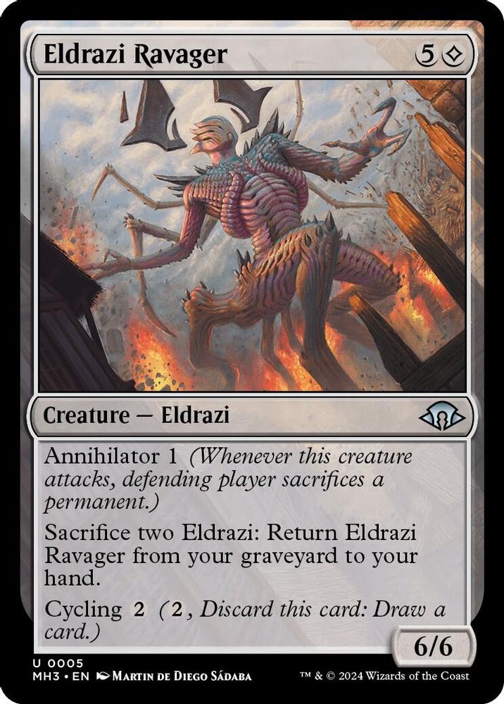 Eldrazi Ravager · 5 · TMH3 · Non-foil