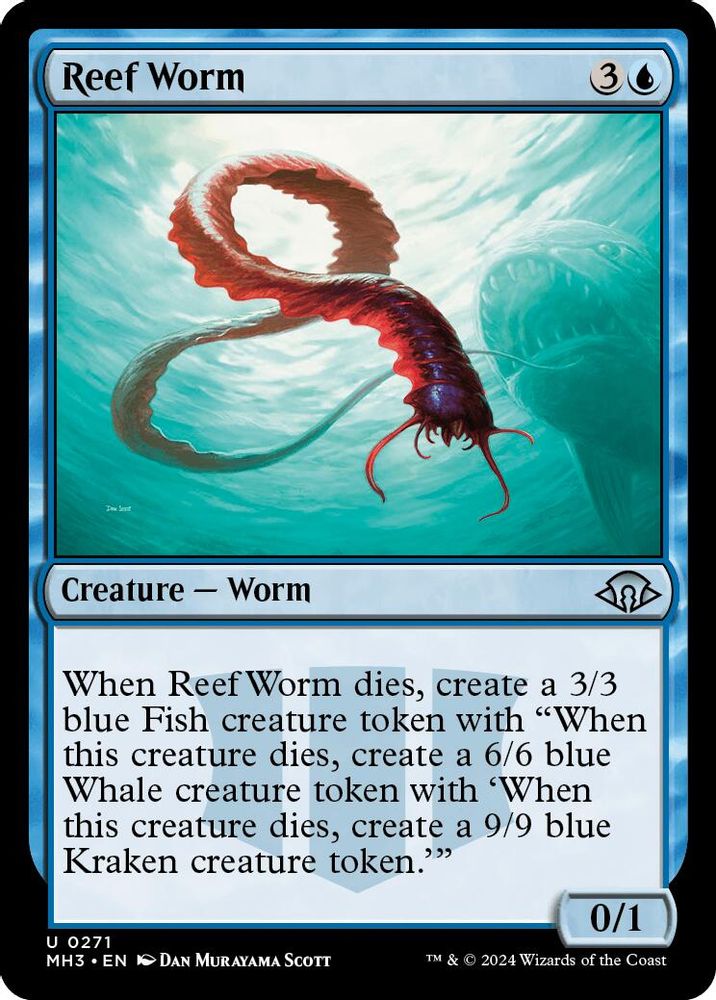 Reef Worm · 271 · TMH3 · Non-foil