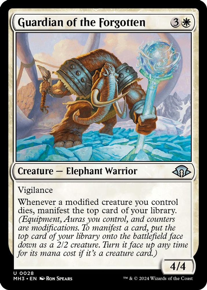 Guardian of the Forgotten · 28 · Modern Horizons 3 · Non-foil