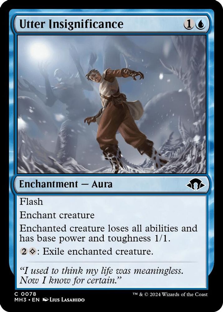 Utter Insignificance · 78 · Modern Horizons 3 · Foil