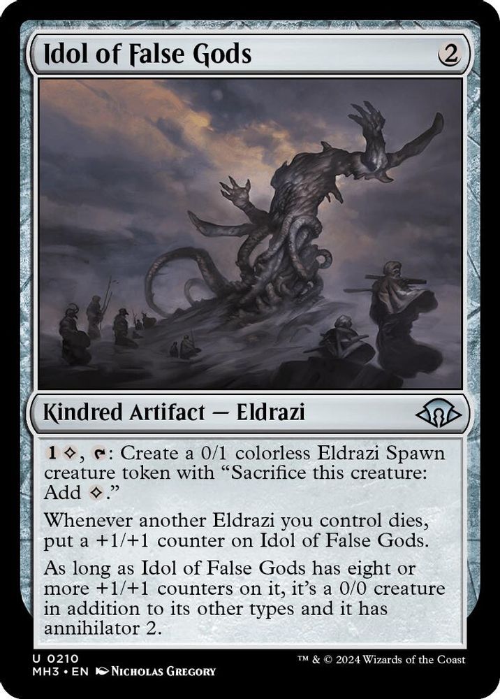 Idol of False Gods · 210 · TMH3 · Non-foil