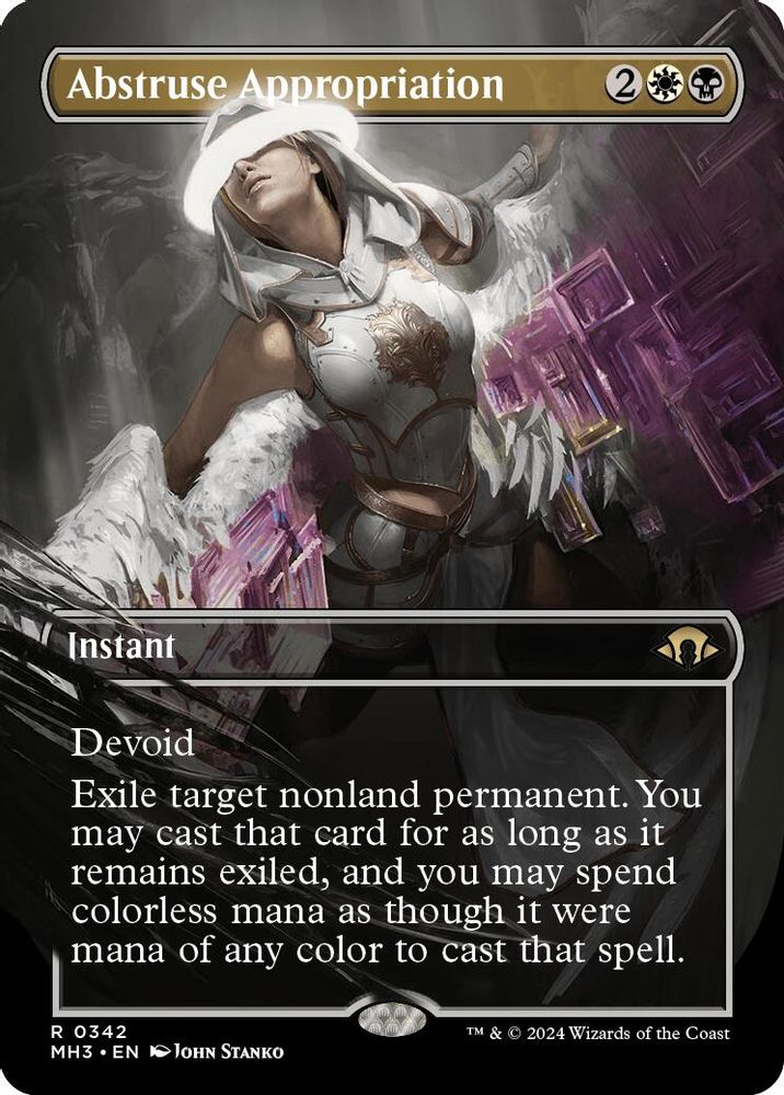 Abstruse Appropriation (Borderless) · 342 · Modern Horizons 3 · Non-foil