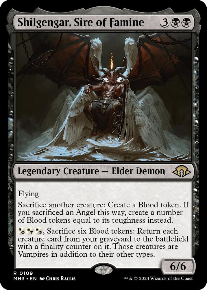 Shilgengar, Sire of Famine · 109 · Modern Horizons 3 · Non-foil