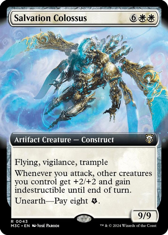 Salvation Colossus (Extended Art) · 43 · M3C · Ripple Foil