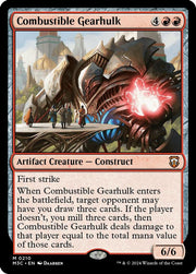Combustible Gearhulk · 210 · M3C · Ripple Foil