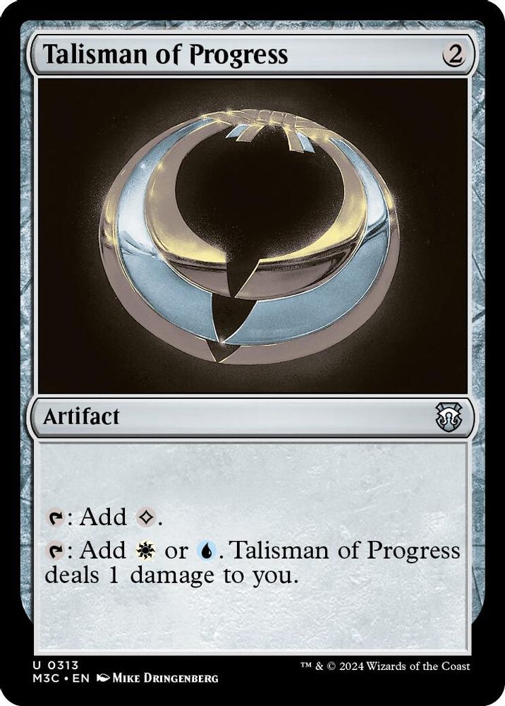 Talisman of Progress · 313 · M3C · Ripple Foil