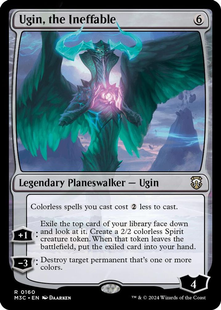 Ugin, the Ineffable · 160 · Commander: Modern Horizons 3 · Non-foil