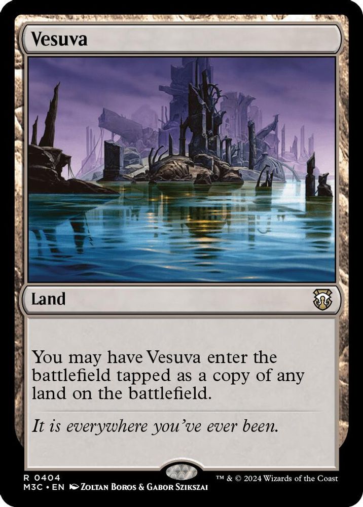 Vesuva · 404 · M3C · Non-foil