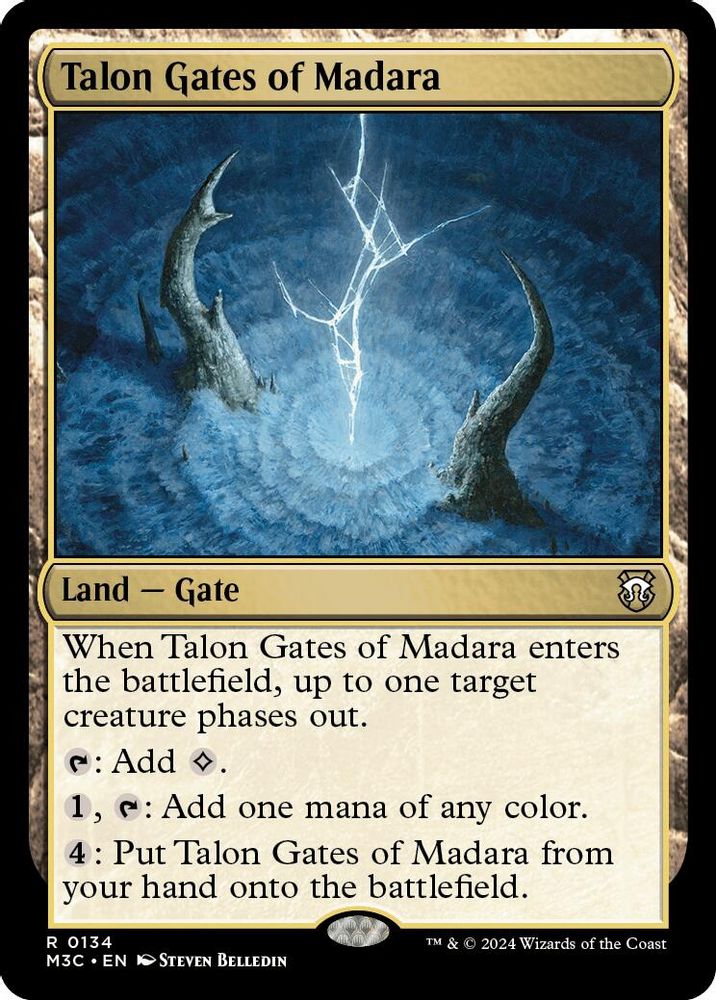 Talon Gates of Madara · 134 · Commander: Modern Horizons 3 · Non-foil