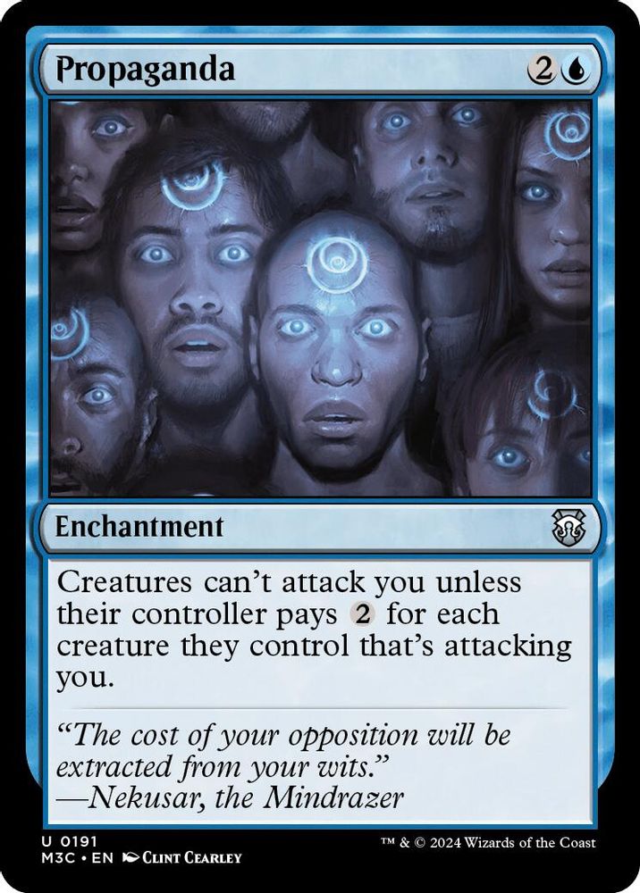 Propaganda · 191 · Commander: Modern Horizons 3 · Non-foil