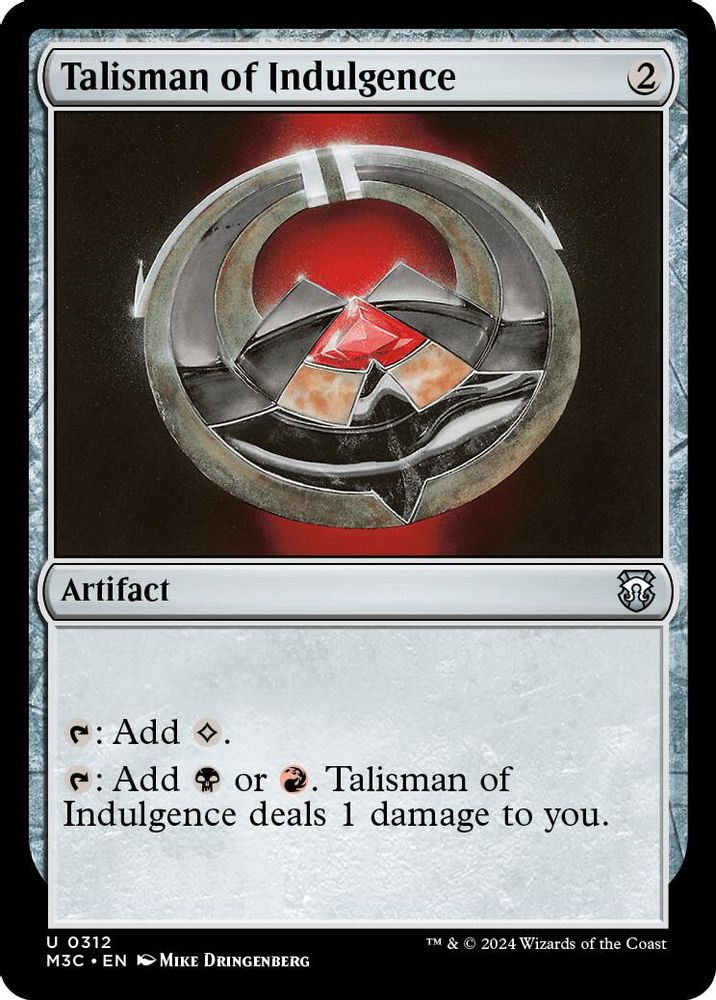 Talisman of Indulgence · 312 · M3C · Ripple Foil