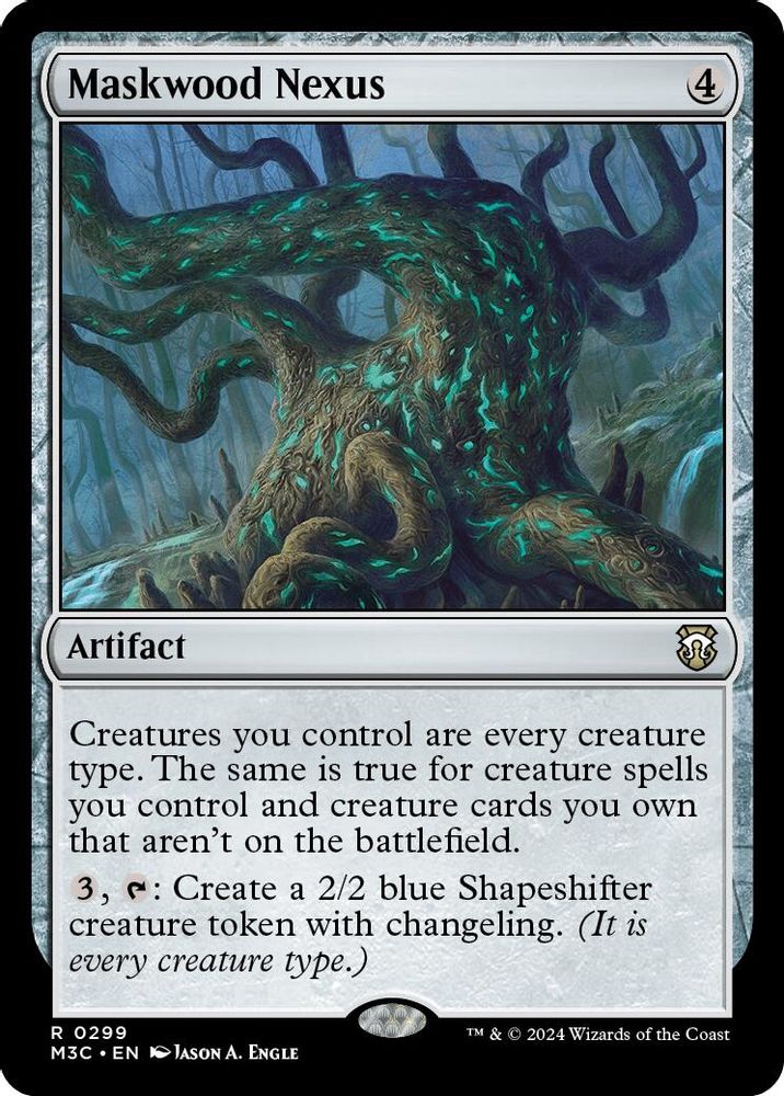 Maskwood Nexus · 299 · M3C · Ripple Foil