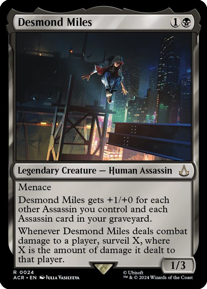 Desmond Miles · 24 · Universes Beyond: Assassin's Creed · Non-foil