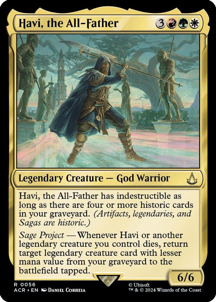Havi, the All-Father · 56 · Universes Beyond: Assassin's Creed · Non-foil