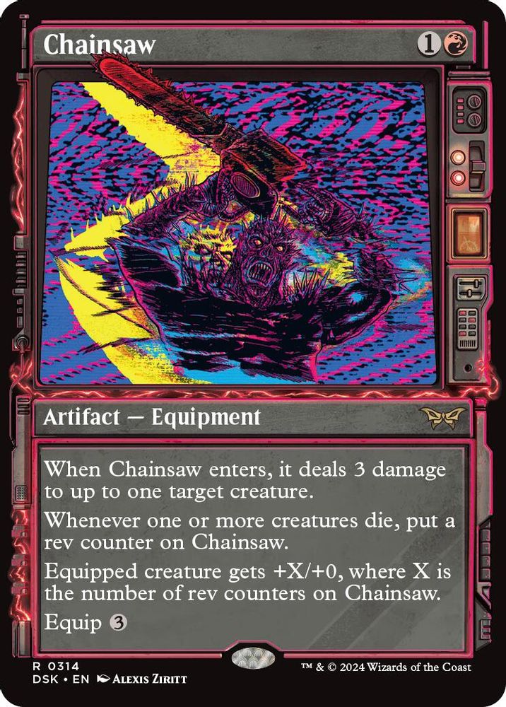 Chainsaw (Showcase) · 314 · Duskmourn: House of Horror · Non-foil