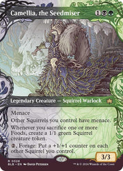 Camellia, the Seedmiser (Showcase) · 328 · Bloomburrow · Non-foil