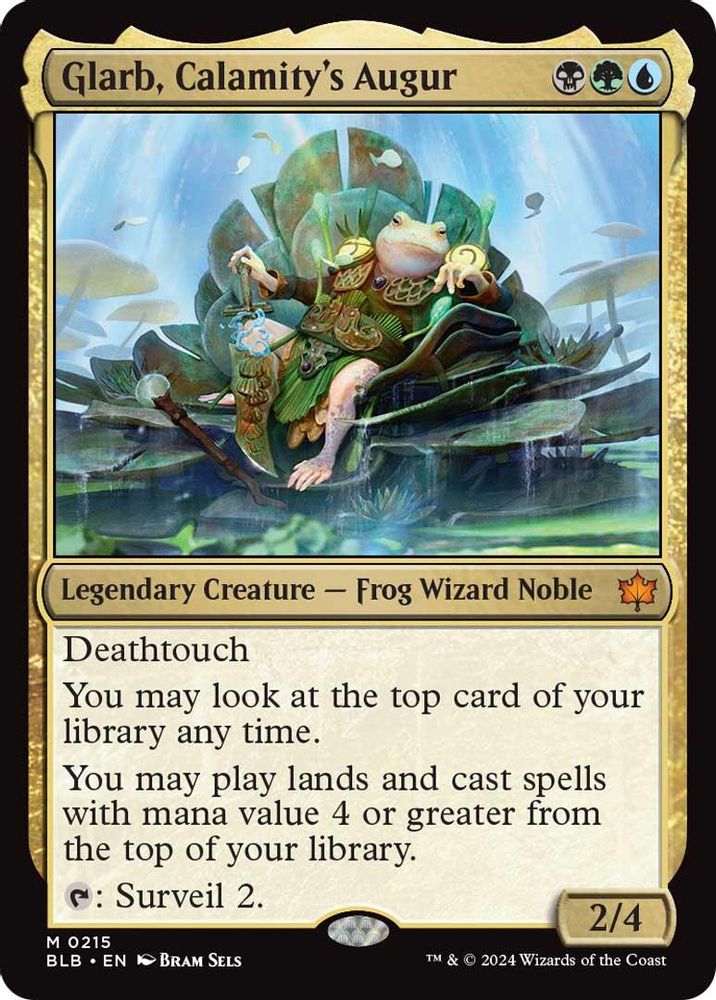 Glarb, Calamity's Augur · 215 · Bloomburrow · Non-foil