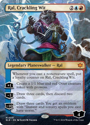 Ral, Crackling Wit (Borderless) · 341 · Bloomburrow · Non-foil
