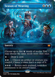 Season of Weaving (Borderless) · 283 · Bloomburrow · Non-foil