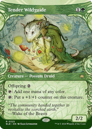 Tender Wildguide (Showcase) · 325 · Bloomburrow · Foil