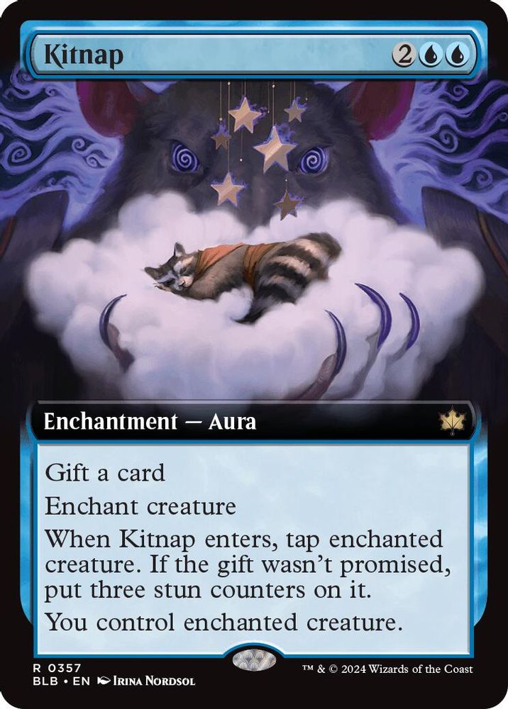 Kitnap (Extended Art) · 357 · Bloomburrow · Non-foil