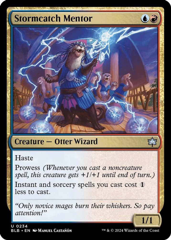 Stormcatch Mentor · 234 · Bloomburrow · Non-foil