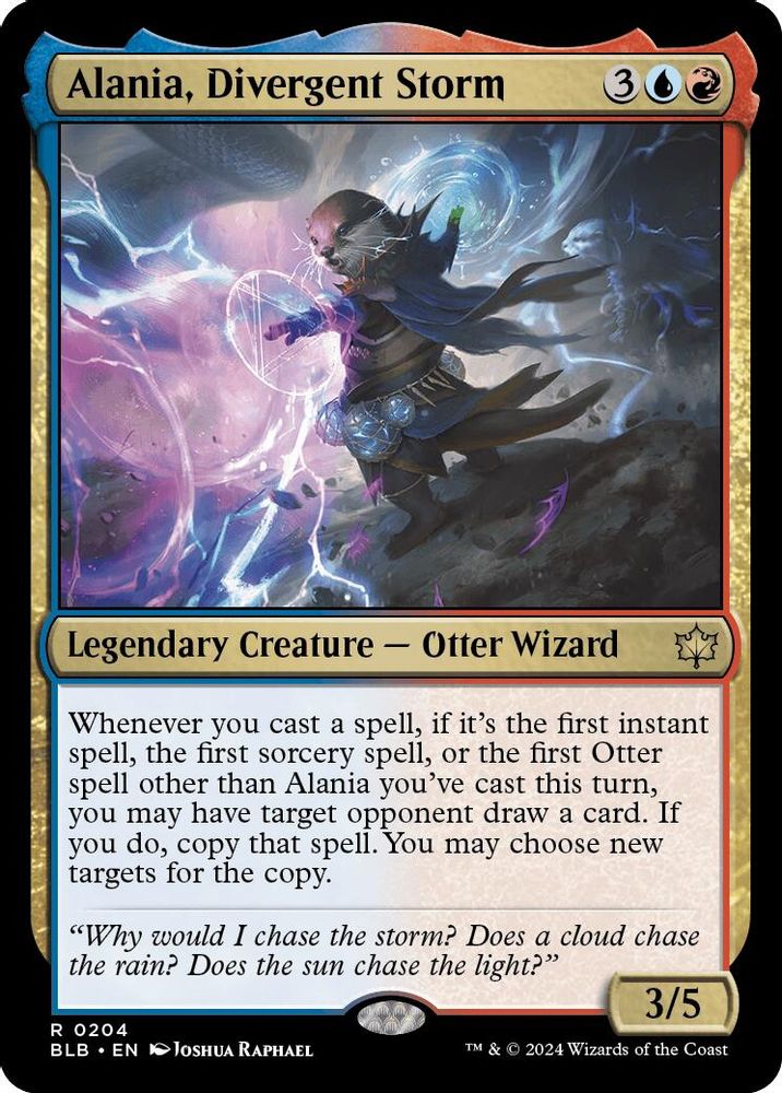 Alania, Divergent Storm · 204 · Bloomburrow · Non-foil