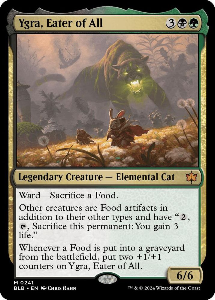 Ygra, Eater of All · 241 · Bloomburrow · Non-foil