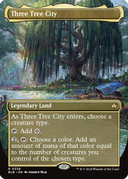Three Tree City (Borderless) (0338) · 338 · BLB · Foil