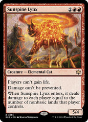 Sunspine Lynx · 155 · Bloomburrow · Non-foil