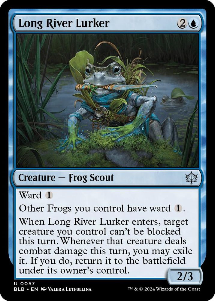 Long River Lurker · 57 · Bloomburrow · Non-foil