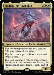 Baylen, the Haymaker · 205 · Bloomburrow · Foil