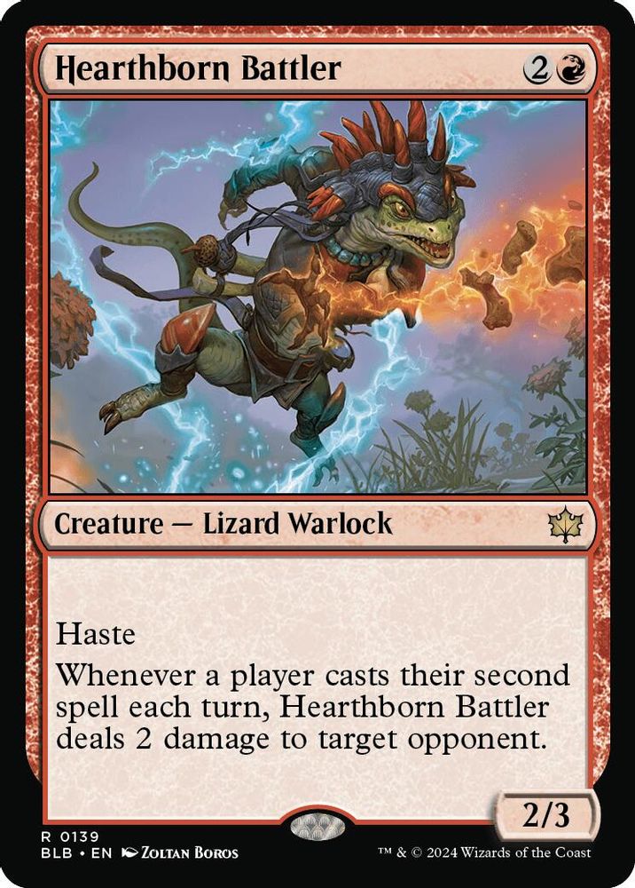 Hearthborn Battler · 139 · Bloomburrow · Non-foil